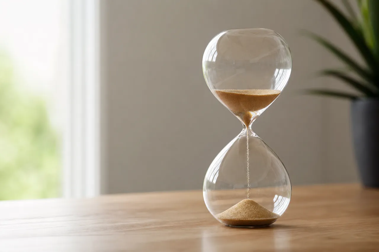 Tee-Timer oder Sanduhr