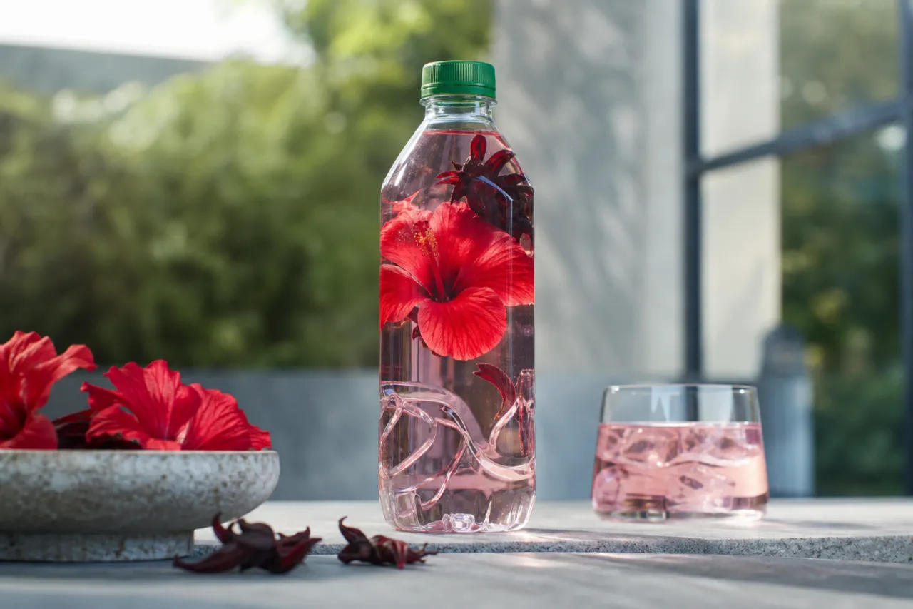 Volvic Hibiskustee: Eine moderne Interpretation
