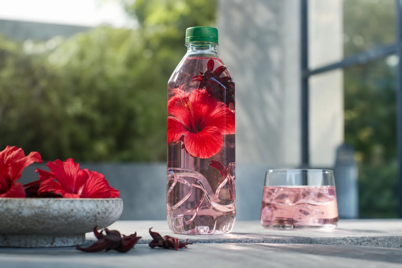 Volvic Hibiskustee: Eine moderne Interpretation