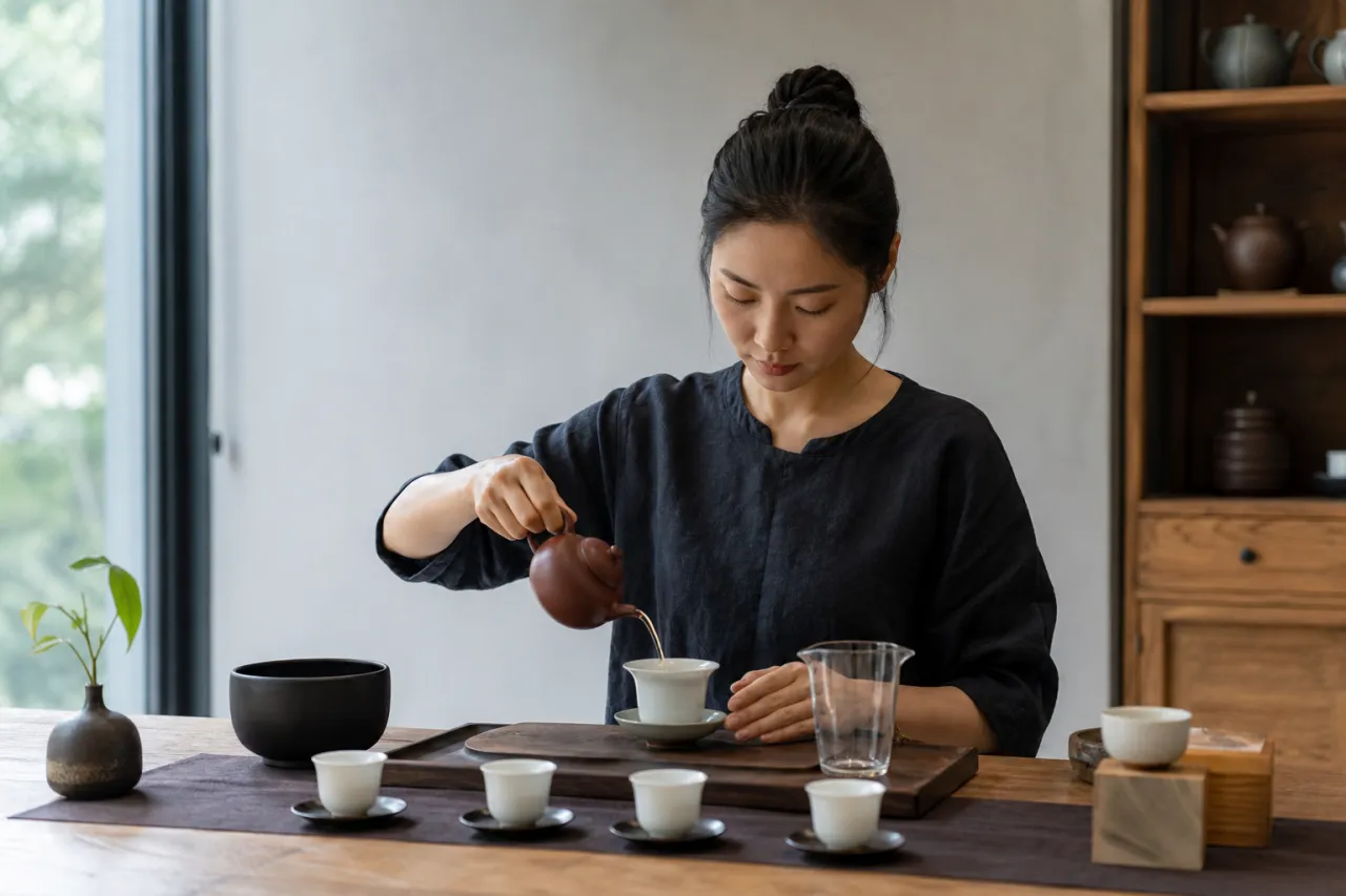 Wuyi Tee Zubereitung